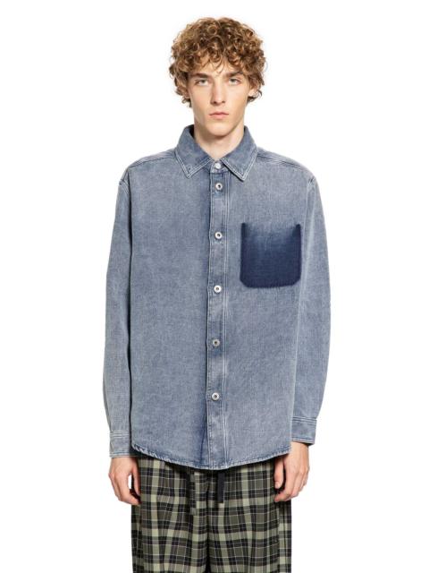 Loewe Cotton Linen Long Sleeve Shirt