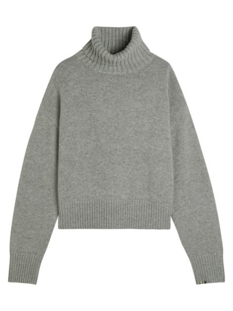 extreme cashmere Extreme Cashmere N°434 Crop Xtra Roll-neck Cashmere Jumper