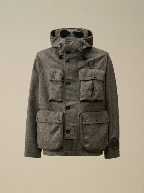 Shetland Twill Hooded Car Coat