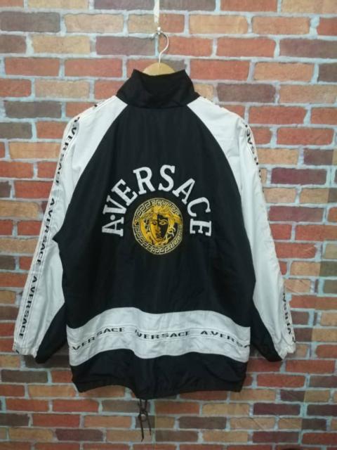 VERSACE Versace medusa emboridery logo light jacket