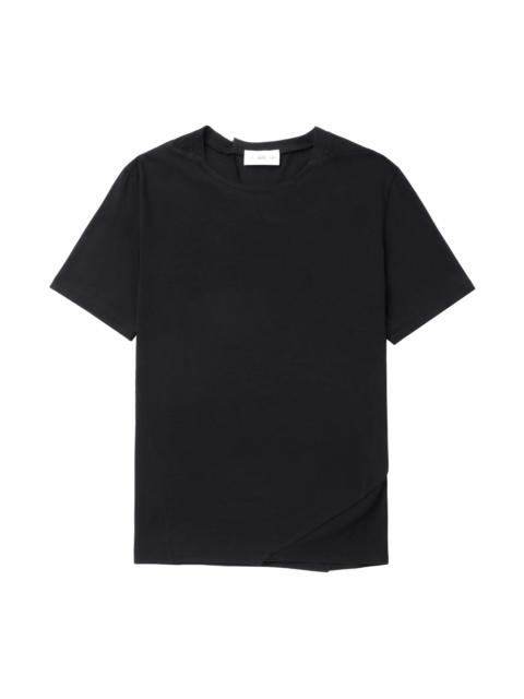 POST ARCHIVE FACTION (PAF) ROUND-NECK COTTON T-SHIRT
