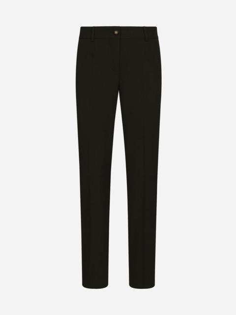 Wool fabric pants