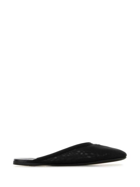 Miu Miu Miu Miu Women Black Mesh Slippers