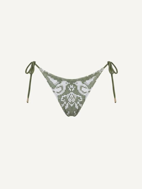 Cleobella MARGUERITE TIE SIDE BOTTOM | VERDANT FLIGHT