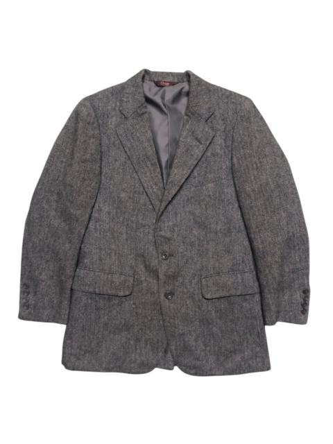 Vintage Chaps by Ralph Lauren Tweed Wool Blazer Jacket