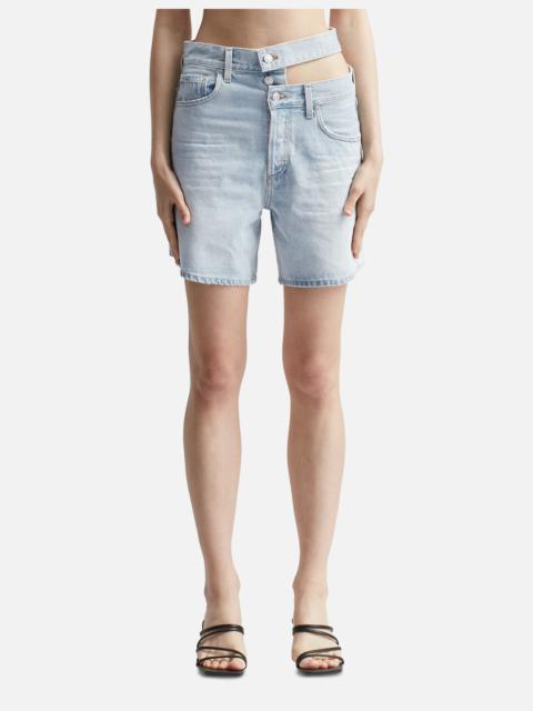 AGOLDE BROKEN WAISTBAND SHORT