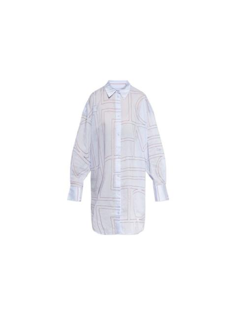TOTEME TOTEME Oversize Blue Dress New & Authentic (Women's size:6;)