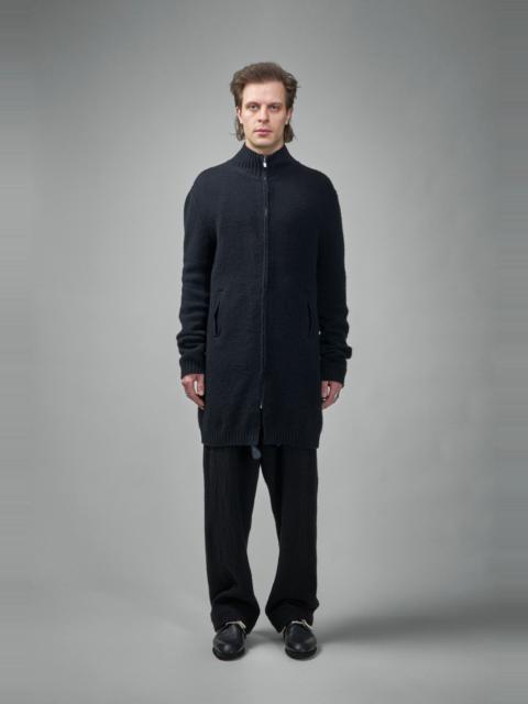 GEOFFREY B. SMALL Pure Cariaggi Yarn Cashmere Long Knit Cardigan