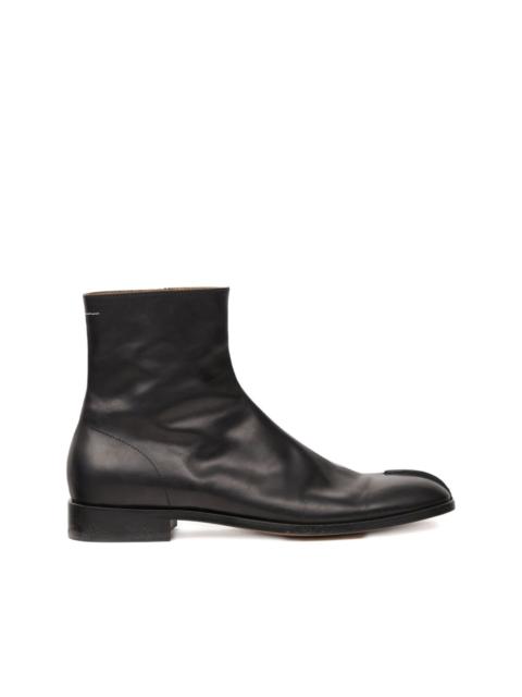 leather ankle boots