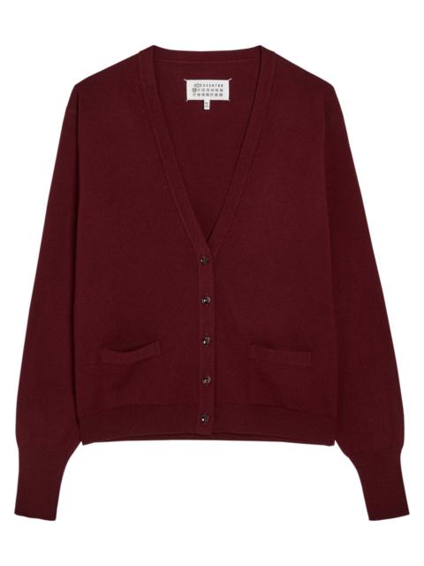 Maison Margiela Maison Margiela V-neck Wool Cardigan