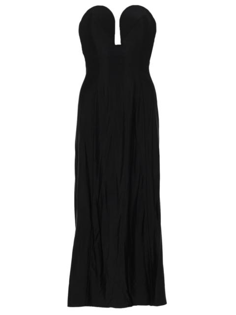 rabanne Rabanne Women Abito Midi Con Bustier Strutturato A Forma Di Cuore