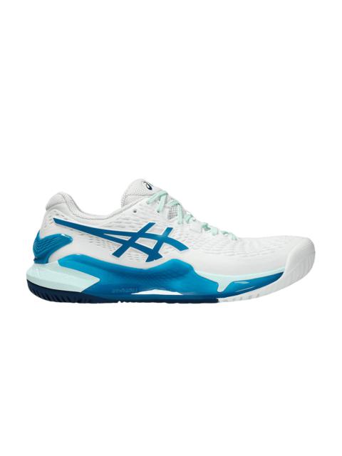 Asics Wmns Gel Resolution 9 'White Teal Blue'