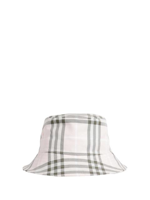 Burberry Check Cotton Bucket Hat