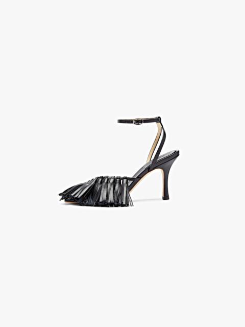 A.W.A.K.E. MODE DELTA HIGH TASSEL SANDAL BLACK PRE-ORDER