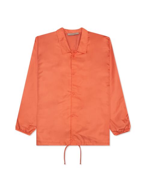 ESSENTIALS ESSENTIALS COACHES JACKET - CORAL