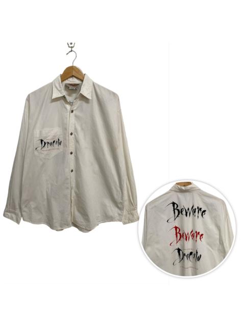 Other Designers Vintage - RARE🔥Vintage 90s Bram Stoker’s Dracula Button Up Shirt