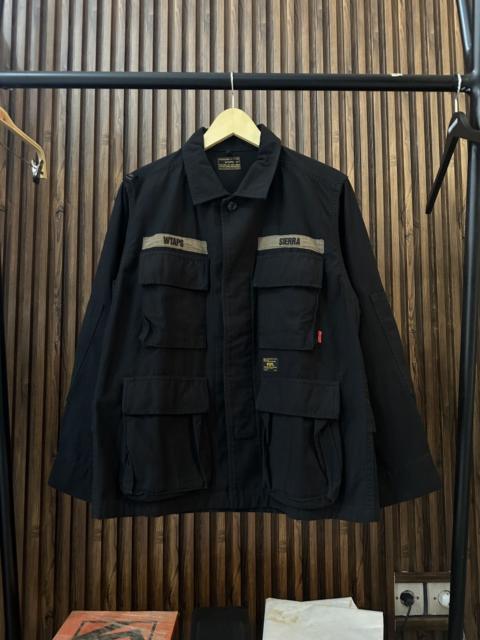 WTAPS WTAPS Jungle L/S Shirt. Nico. Satin "Black" size 1