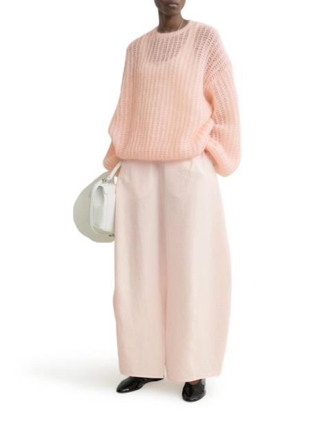 TOTEME VIRGIN WOOL AND MOHAIR SWEATER WITH WIDE SLEEVES