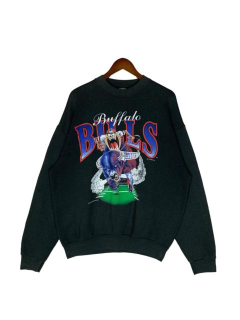 Other Designers Vintage Buffalo Bills Tazmania NFL 93 Sweatshirt Size XL