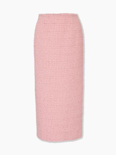 CAROLINA HERRERA Tweed Midi Pencil Skirt