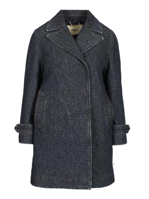 FENDI Fendi Women Ff Denim Jacket