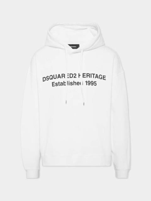 DSQUARED2 RELAX FIT DSQUARED2 HERITAGE HOODIE