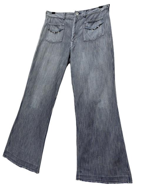 Other Designers Vintage 45RPM Japan Hickory Stripes Released Hem Bush Pants