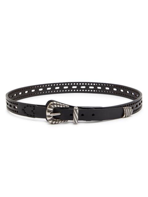 Etro Etro Perforated Leather Belt