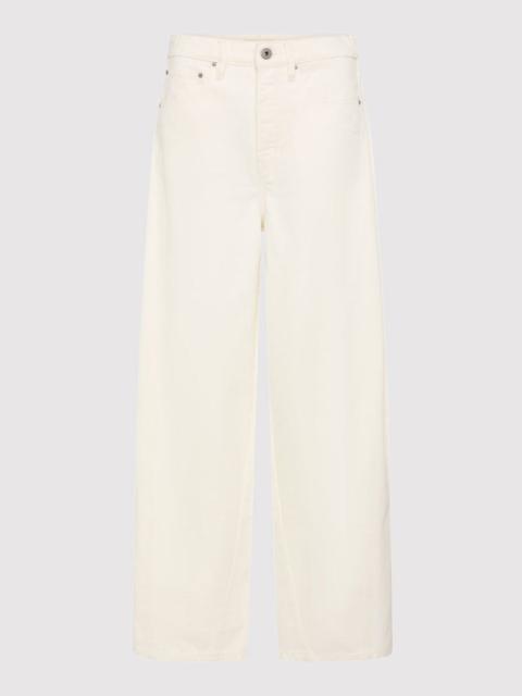 ST. AGNI Mid Rise Balloon Jeans - White