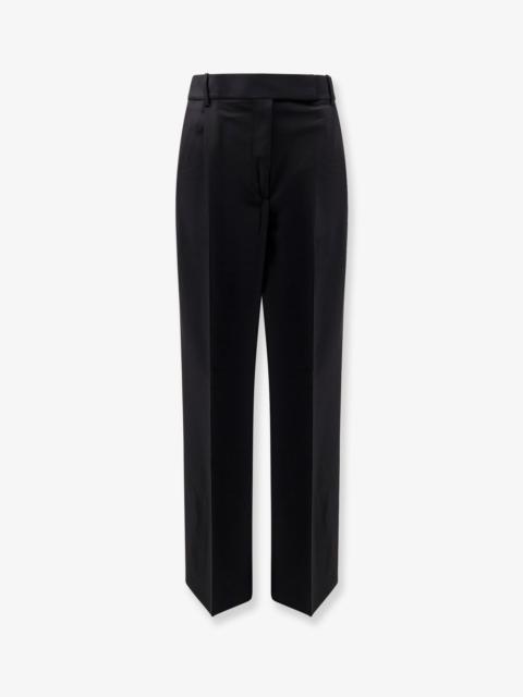 RÓHE Rohe Midwaist Wool Blend Trousers