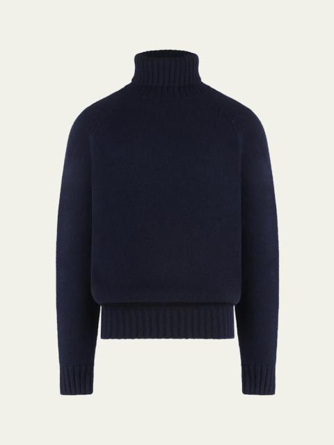 UMITBENAN Men's Cashmere Turtleneck Sweater