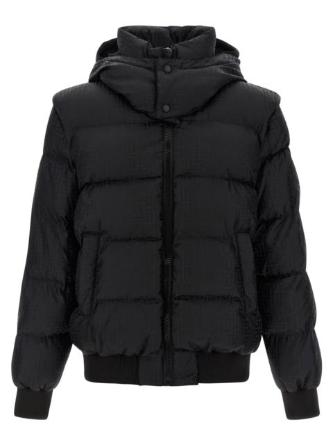 Balmain Balmain Men 'Monogram Pb Labirinto' Down Jacket
