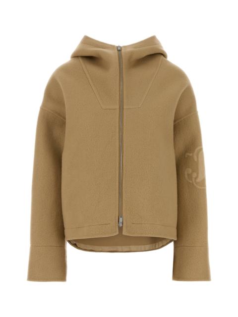 Jil Sander Beige felt jacket