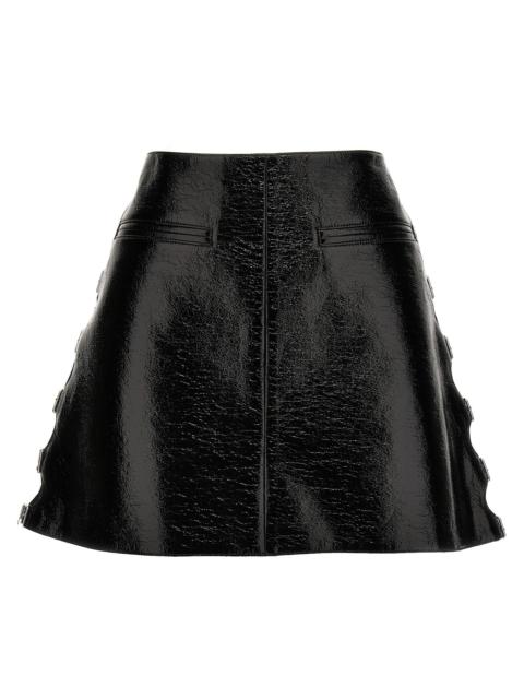 courrèges Courreges Women Vinyl Miniskirt