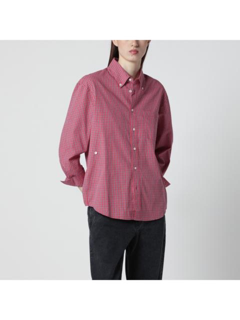 Dunst Dunst Oversized Red Check Shirt Women