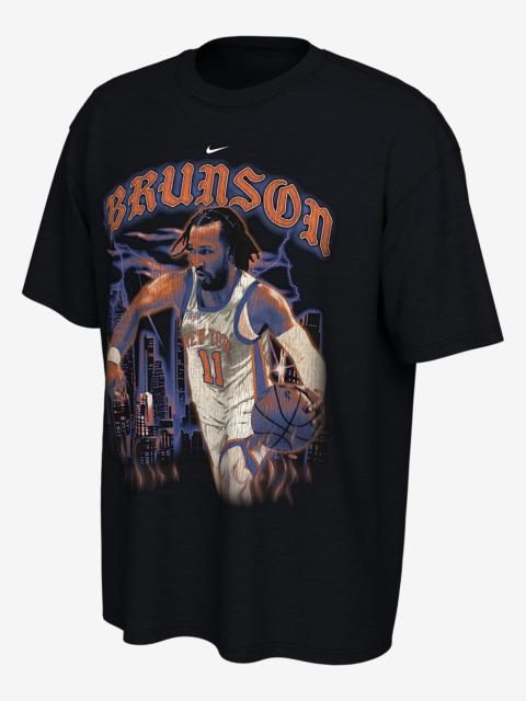 Nike Jalen Brunson New York Knicks City Edition Nike NBA T-Shirt