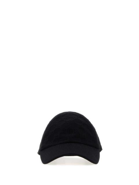 GUCCI Gucci Women Black Gg Fabric Baseball Cap