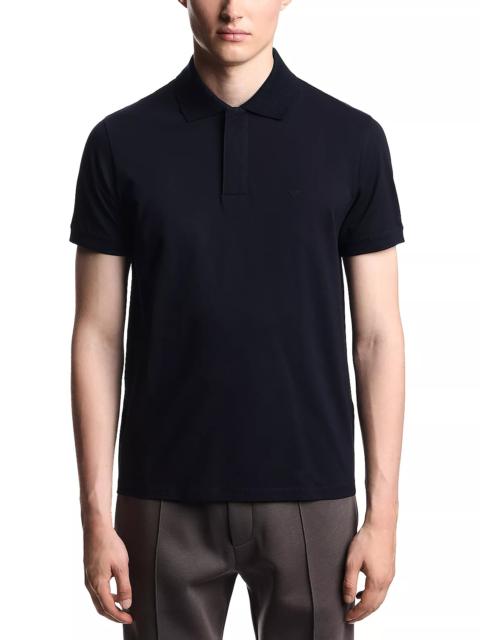 EMPORIO ARMANI Travel Essentials Piqué Polo Shirt