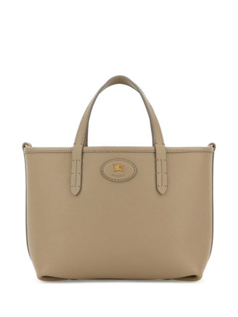 Burberry Burberry Women Dove Grey Leather Mini Bloomsbury Reversible Handbag