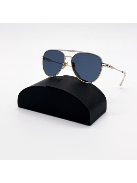 Prada New Prada PR54ZS 17F09T Aviator Unisex Sunglasses