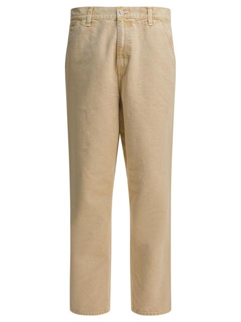 Carhartt Carhartt WIP Single Knee Pants Beige Men