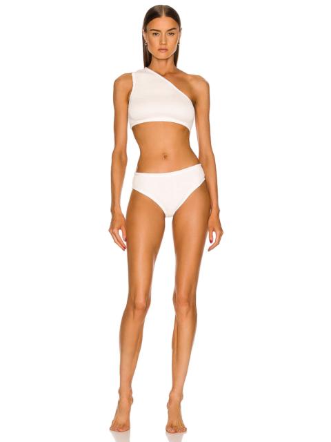 Bottega Veneta Nylon Crinkle Bikini Set