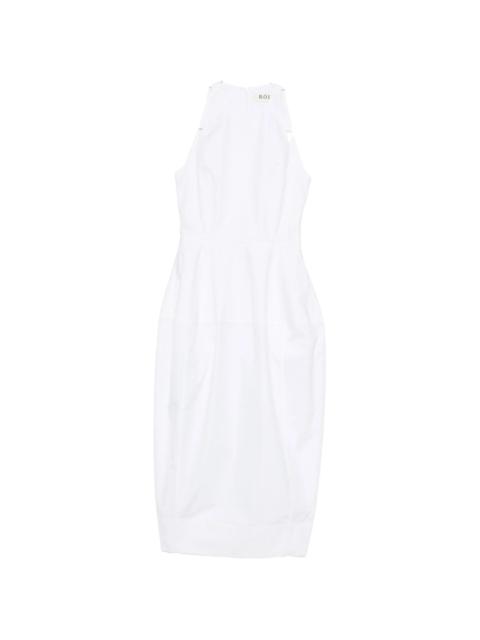 RÓHE Rohe Crew-neck Midi Dress