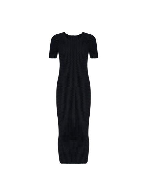 ISSEY MIYAKE Spongy Bk-46 Knit Dress