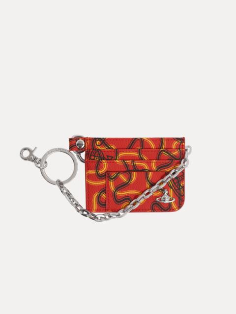 Vivienne Westwood FLAT CHAIN CARD HOLDER