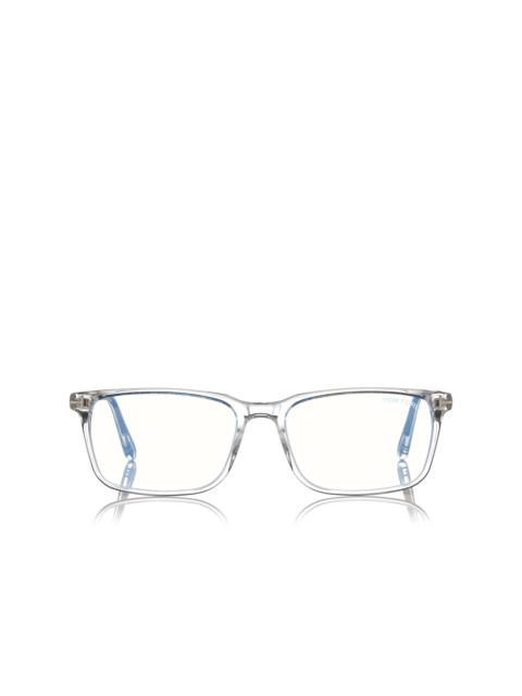 TOM FORD BLUE BLOCK RECTANGULAR OPTICALS