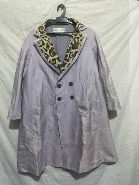 Other Designers Vintage christian dior long jacket purple sun faded