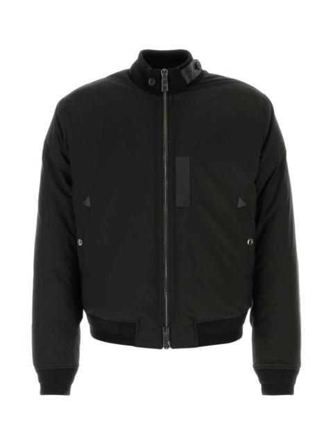 Dolce & Gabbana Dolce & Gabbana Men Black Polyester Down Jacket