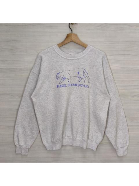 Other Designers Hanes × Vintage - Vtg 90s Huge Elementary Crewneck