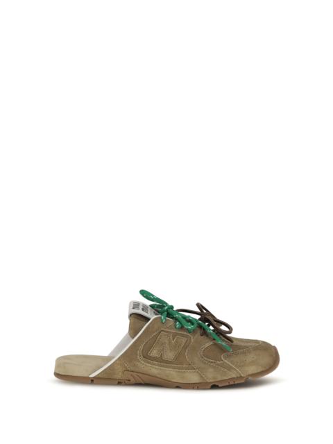 Miu Miu Miu Miu Women 530 Sl Sneakers Mules By New Balance X Miu Miu